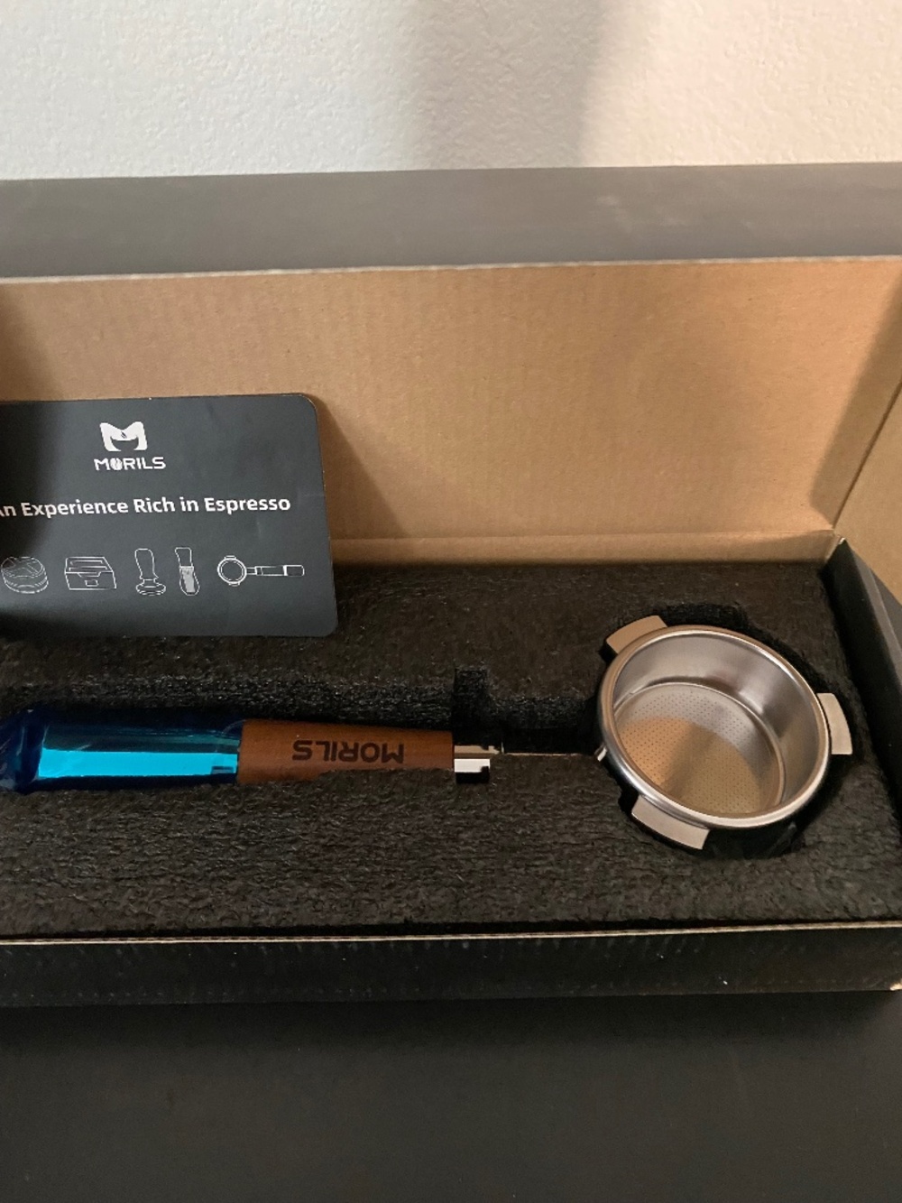 Morils Espresso Bottomless Portafilter Set